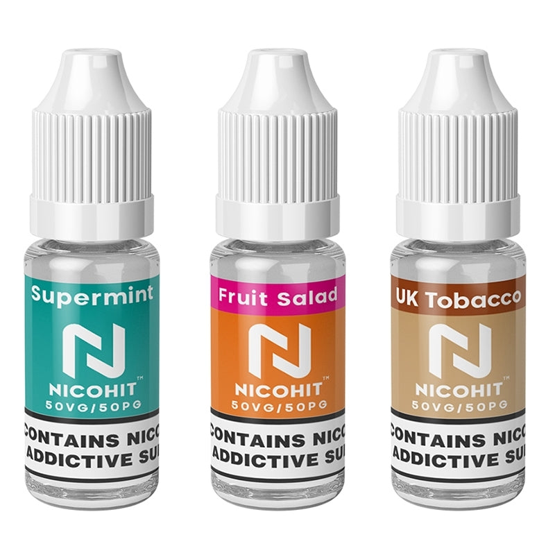 Nicohit 10ml 50/50 E-Liquid 03mg