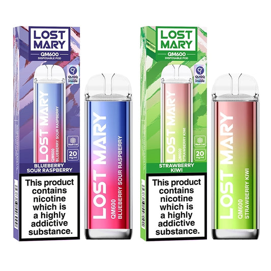 Lost Mary QM600 (Mesh Coil) Disposable Vape Pen