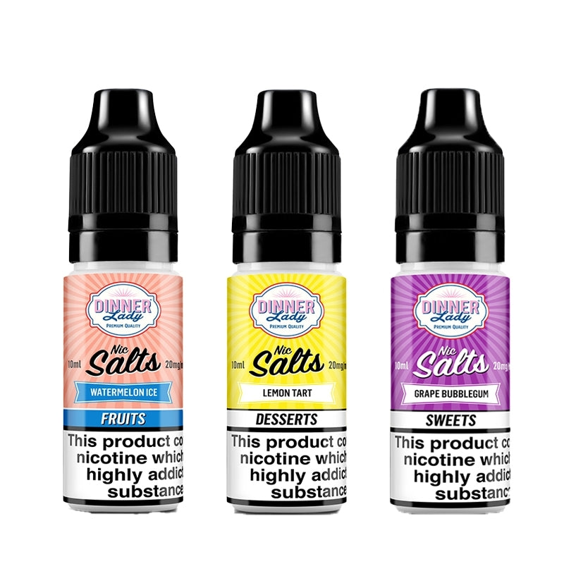 Dinner Lady 10ml Nic Salts (2023 Range)