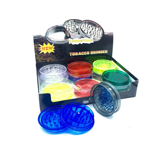 3 Parts NO.1 Magnetic Plastic 55mm Grinder - Vape Center