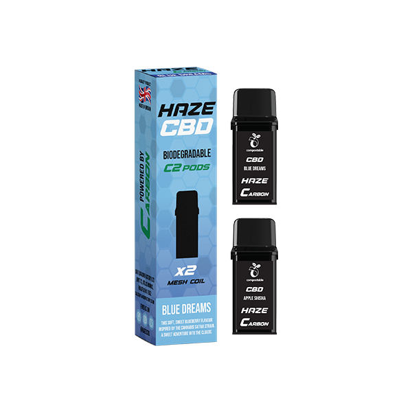 500mg Haze CBD C2 Pods - 800 puffs - Vape Center