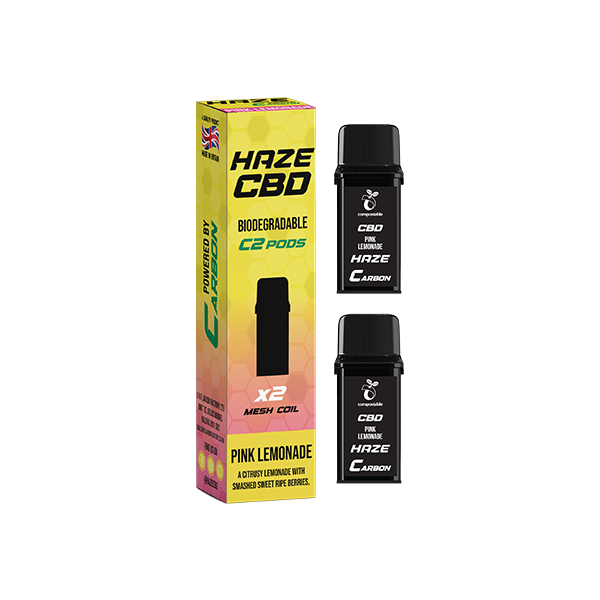 500mg Haze CBD C2 Pods - 800 puffs - Vape Center