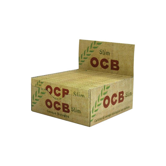 50 OCB Organic Hemp King Size Slim Papers - Vape Center