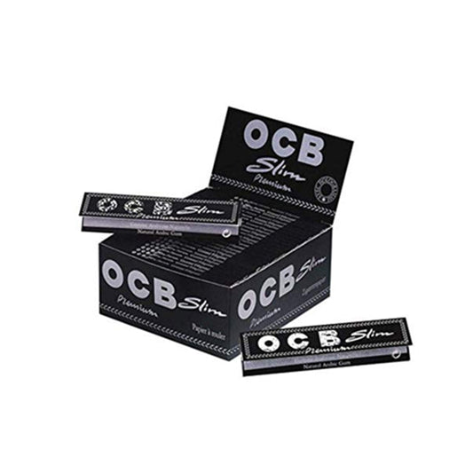 50 OCB Premium King Size Slim Rolling Papers - Vape Center