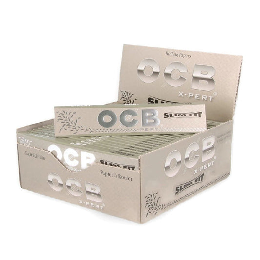 50 OCB Xpert Silver King Size Slimfit Papers - Vape Center