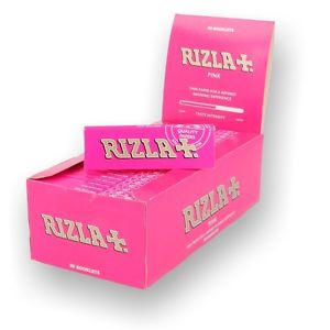 50 Pink Regular Rizla Rolling Papers - Vape Center