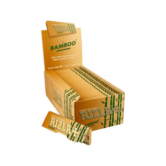 50 Rizla Bamboo King Size Ultra Thin Rolling Papers - Vape Center