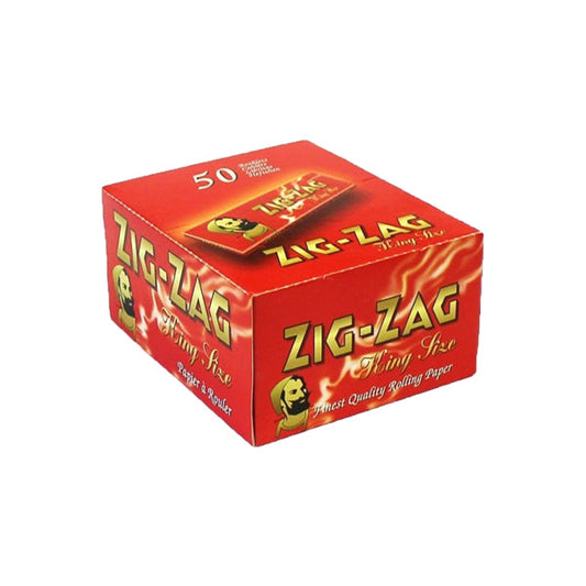 50 Zig-Zag Red King Size Rolling Papers - Vape Center