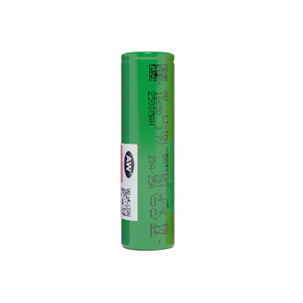 AW 25T 18650 2500mAh Battery - Vape Center