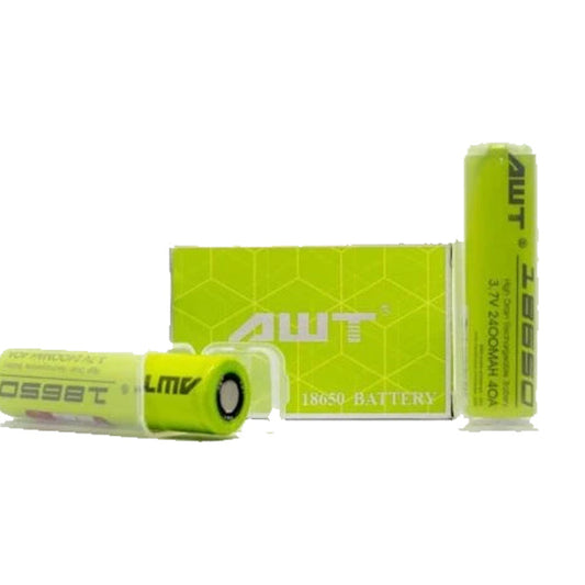 AWT 18650 3.7V 2400mAh 40A Battery - Vape Center