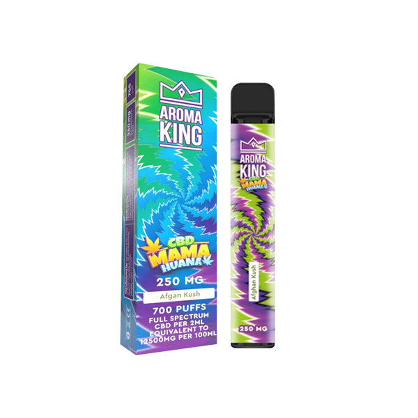 Aroma King Mama Huana 250mg CBD Disposable Vape Device 700 Puffs - Vape Center