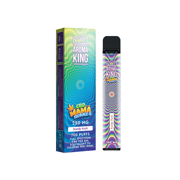 Aroma King Mama Huana 250mg CBD Disposable Vape Device 700 Puffs - Vape Center