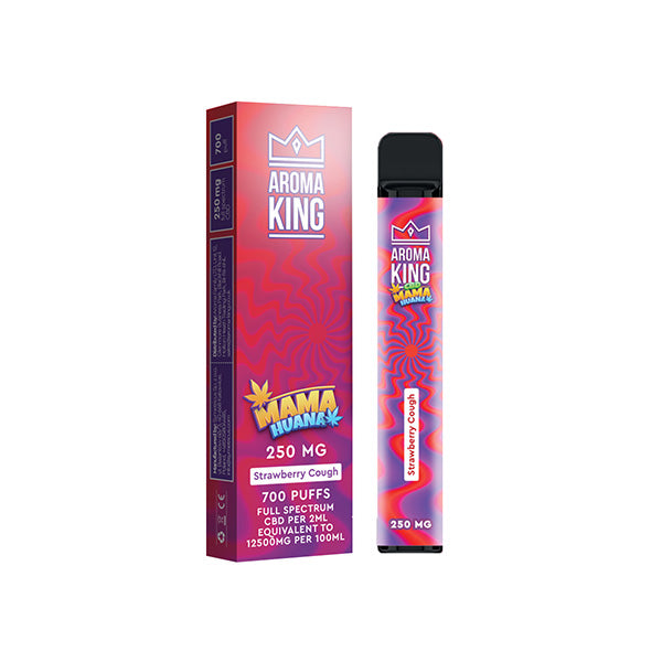 Aroma King Mama Huana 250mg CBD Disposable Vape Device 700 Puffs - Vape Center