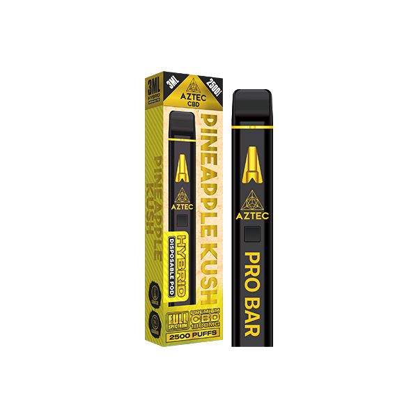 Aztec CBD 1800mg Pro Bar CBD Disposable Vape Device 2500 Puffs - Vape Center