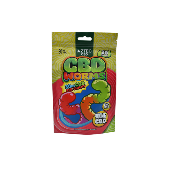 Aztec CBD 900mg Gummies - 150g - Vape Center