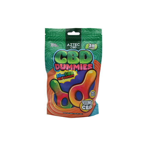 Aztec CBD 900mg Gummies - 150g - Vape Center