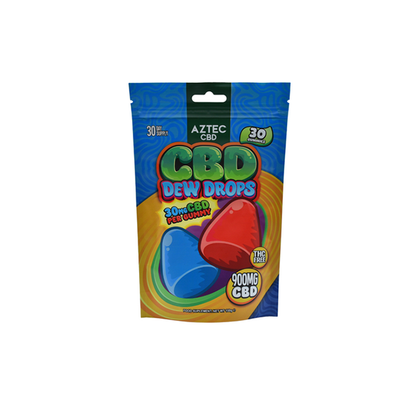 Aztec CBD 900mg Gummies - 150g - Vape Center