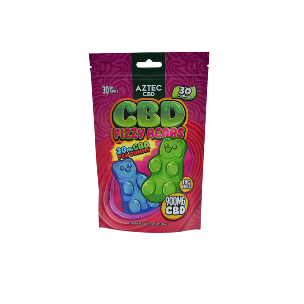 Aztec CBD 900mg Gummies - 150g - Vape Center