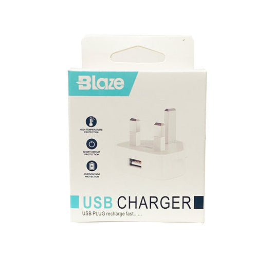 Blaze iPhone USB Wall Plug Charger - Boxed - Vape Center