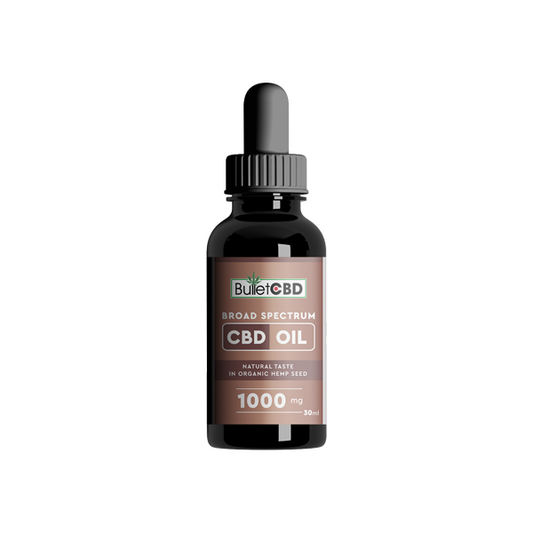 Bullet CBD 1000mg Broad Spectrum CBD Oil - 30ml - Vape Center