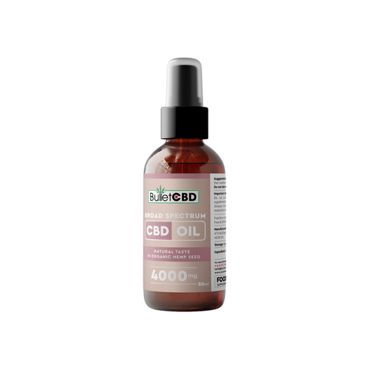 Bullet CBD 4000mg Broad Spectrum CBD Oil Spray - 50ml - Vape Center