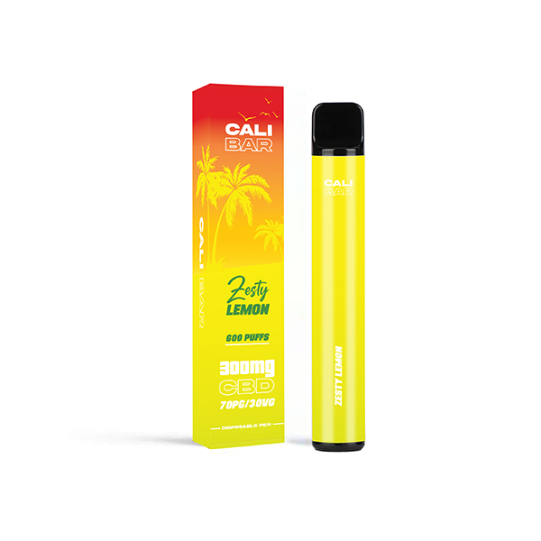 CALI BAR C600 300mg CBD Disposable Vape Device 600 Puffs - Vape Center