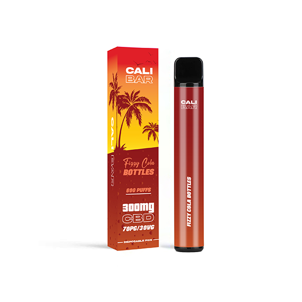 CALI BAR C600 300mg CBD Disposable Vape Device 600 Puffs - Vape Center