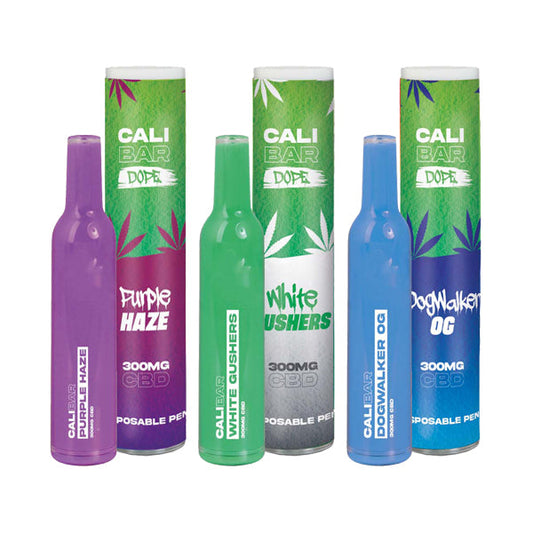 CALI BAR DOPE 300mg Full Spectrum CBD Vape Disposable - Terpene Flavoured - Vape Center