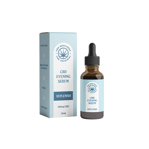 CBD Brothers 300mg CBD Evening Replenish Serum - 30ml - Vape Center