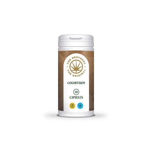 CBD Brothers Cognifusion 500mg Capsules - 30 Caps - Vape Center