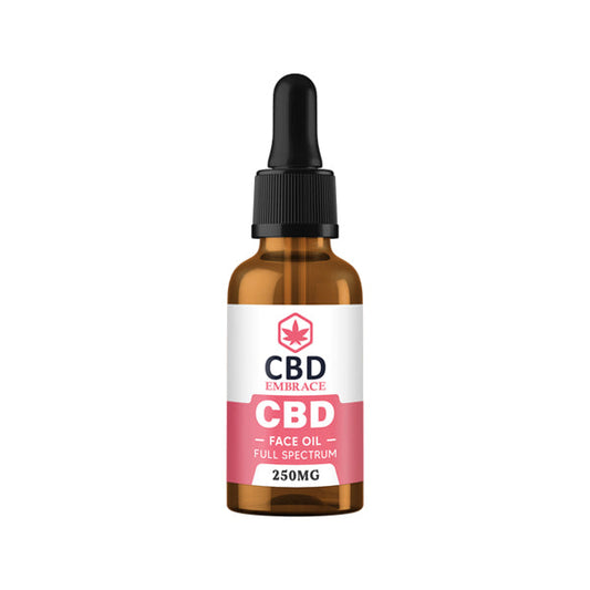 CBD Embrace 250mg Full Spectrum CBD Face Oil - 30ml - Vape Center