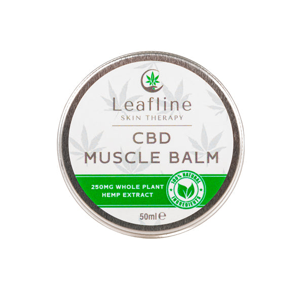 CBD Leafline 250mg CBD Muscle Balm 50ml - Vape Center