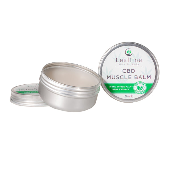 CBD Leafline 250mg CBD Muscle Balm 50ml - Vape Center