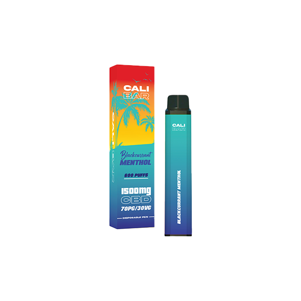 Cali Co 1500mg CBD Disposable Vape - 3000 puffs - Vape Center