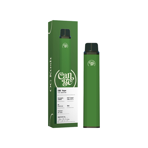 CanBe 2000mg CBD Disposable Vape Device 3500 Puffs - Vape Center