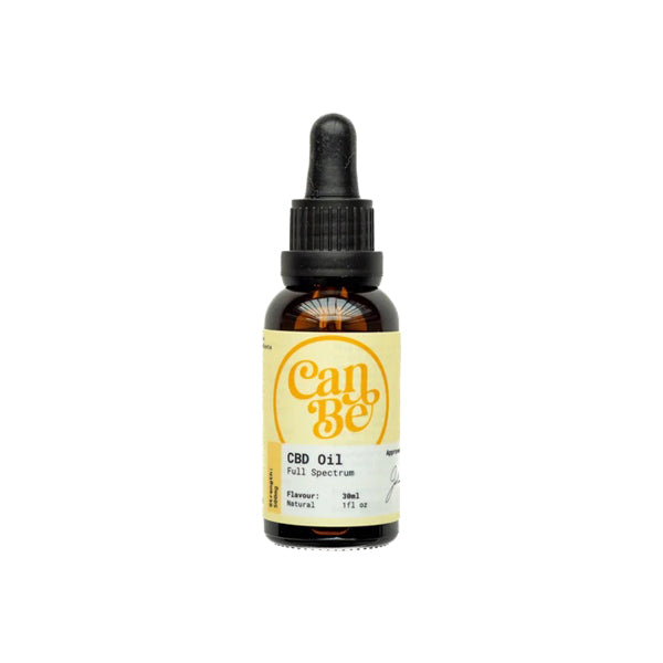 CanBe 500mg CBD Full Spectrum Natural Oil - 30ml - Vape Center