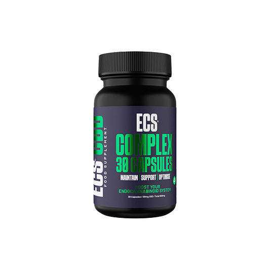 Canavape 900mg ECS Complex High Strength CBD Capsules - 30 Caps - Vape Center