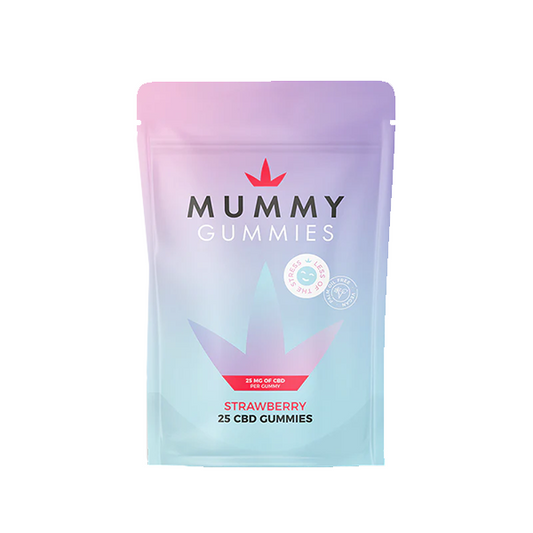 Canax 625mg CBD Mummy Gummies - Strawberry - Vape Center