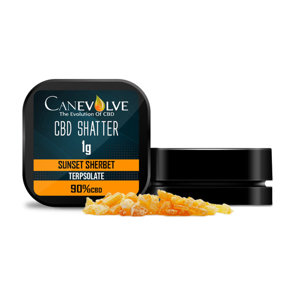 Canevolve 900mg CBD Shatter 1g - Vape Center