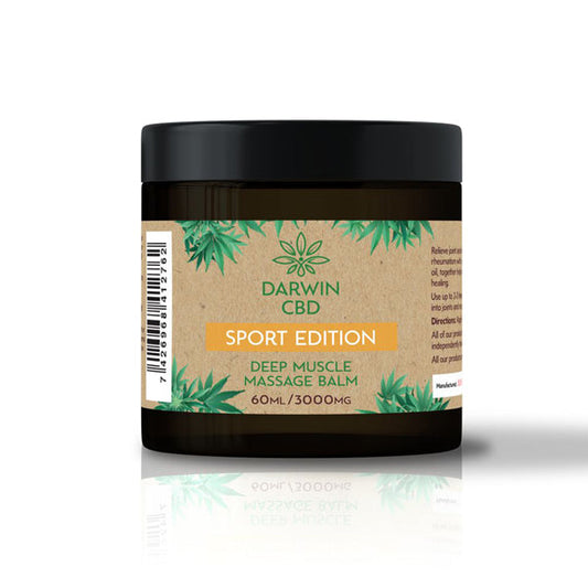 Darwin CBD 3000mg CBD Sport Edition Massage Balm - 60ml - Vape Center