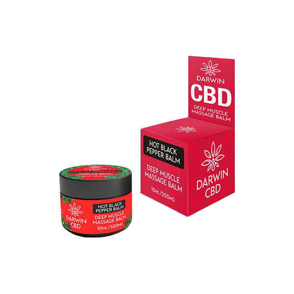 Darwin CBD 500mg Hot Black Pepper Balm - 10ml - Vape Center