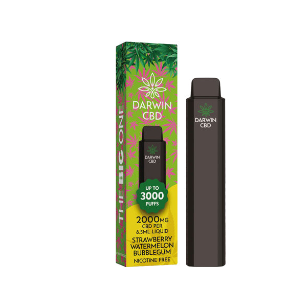 Darwin The Big One 2000mg CBD Disposable Vape Device 3000 Puffs - Vape Center