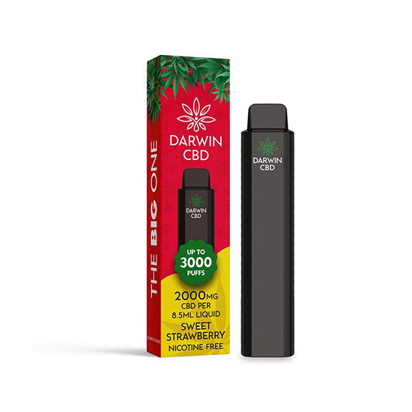 Darwin The Big One 2000mg CBD Disposable Vape Device 3000 Puffs - Vape Center