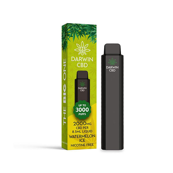 Darwin The Big One 2000mg CBD Disposable Vape Device 3000 Puffs - Vape Center