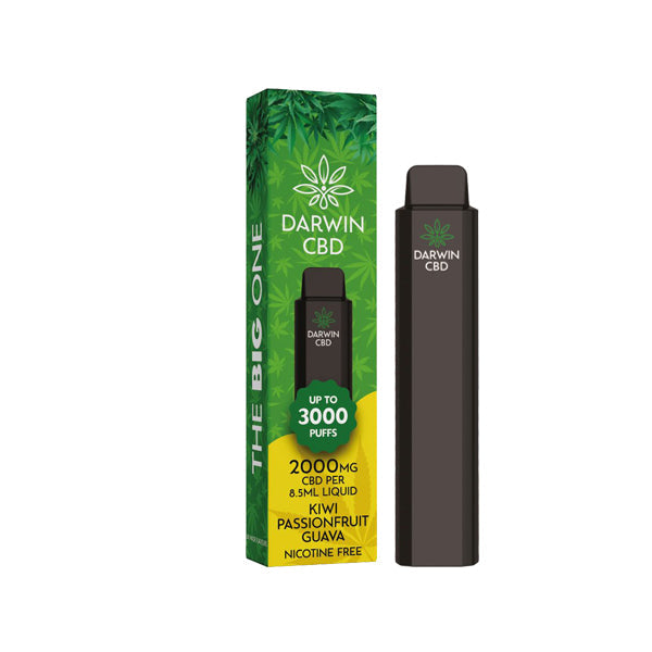 Darwin The Big One 2000mg CBD Disposable Vape Device 3000 Puffs - Vape Center