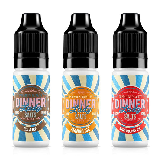 Dinner Lady Ice Range 10ml Nic Salts - Vape Center