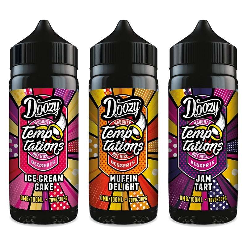 Doozy Temptations 100ml Shortfill - Vape Center