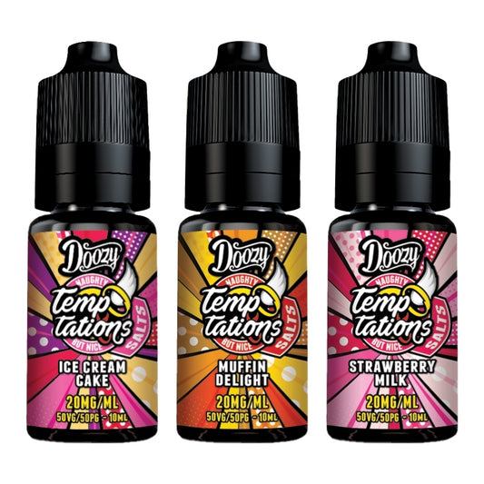 Doozy Temptations Nic Salts 10ml - Vape Center