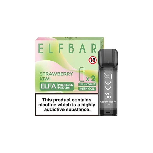 ELF Bar ELFA 20mg Replacement Prefilled Pods 2ml - Vape Center