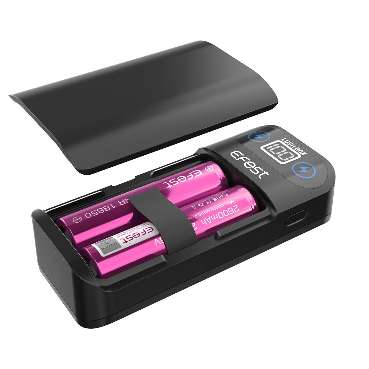 Efest LUSH BOX Dual 18650 Charger - Vape Center